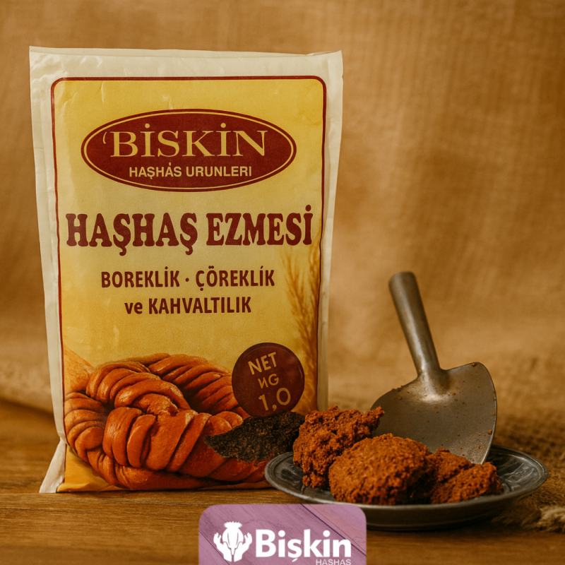 1 Kg Sarı Haşhaş Ezmesi Vakum Poşet| Yerel Tohum Doğal