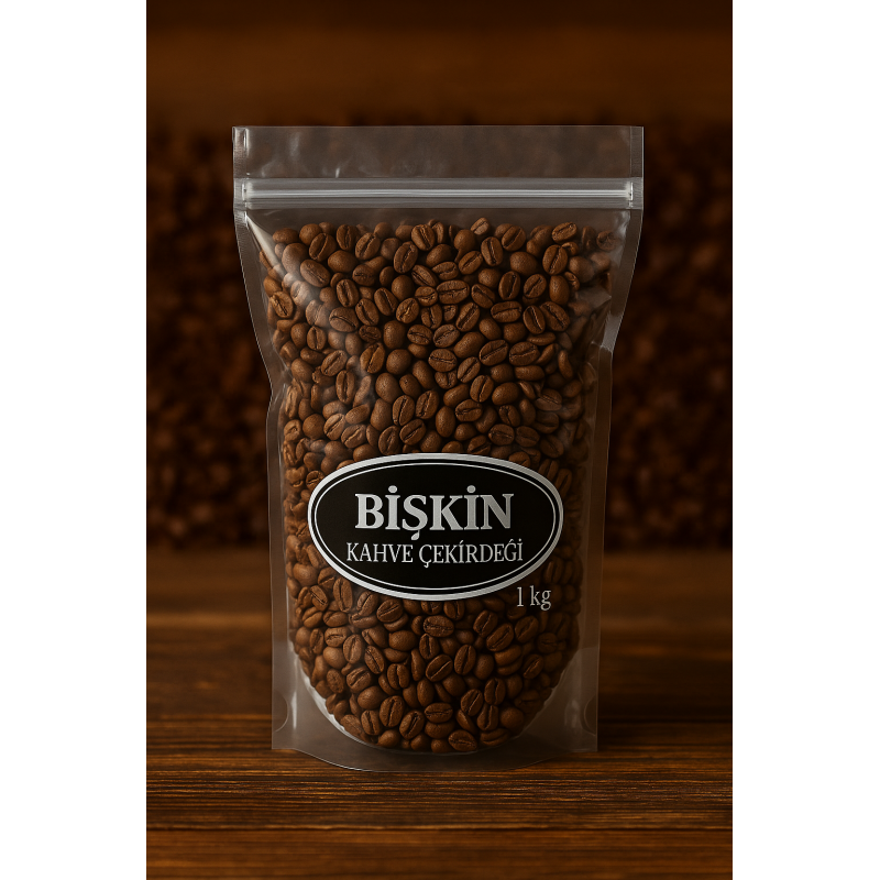 Orta Kavrulmuş Kahve Çekirdeği 1Kg.