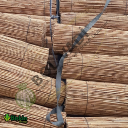 Doğal 120CM Yükseklik Bambu Kamış Hasır Çit Dekoratif Bahçe Balkon ve Duvar Çiti Reed Fence