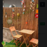 Doğal 140CM Yükseklik Bambu Kamış Hasır Çit Dekoratif Bahçe Balkon ve Duvar Çiti Reed Fence