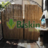 Doğal 175CM Yükseklik Bambu Kamış Hasır Çit Dekoratif Bahçe Balkon ve Duvar Çiti Reed Fence