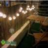 Doğal 100CM Yükseklik Bambu Kamış Hasır Çit Dekoratif Bahçe Balkon ve Duvar Çiti Reed Fence