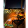 Doğal 110CM Yükseklik Bambu Kamış Hasır Çit Dekoratif Bahçe Balkon ve Duvar Çiti Reed Fence