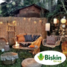 Doğal 140CM Yükseklik Bambu Kamış Hasır Çit Dekoratif Bahçe Balkon ve Duvar Çiti Reed Fence