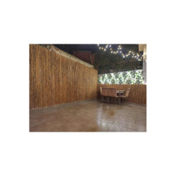 Doğal 200CM Yükseklik Bambu Kamış Hasır Çit Dekoratif Bahçe Balkon ve Duvar Çiti Reed Fence