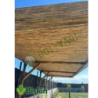 Doğal 225CM Yükseklik Bambu Kamış Hasır Çit Dekoratif Bahçe Balkon ve Duvar Çiti Reed Fence