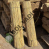 Doğal 240CM Yükseklik Bambu Kamış Hasır Çit Dekoratif Bahçe Balkon ve Duvar Çiti Reed Fence
